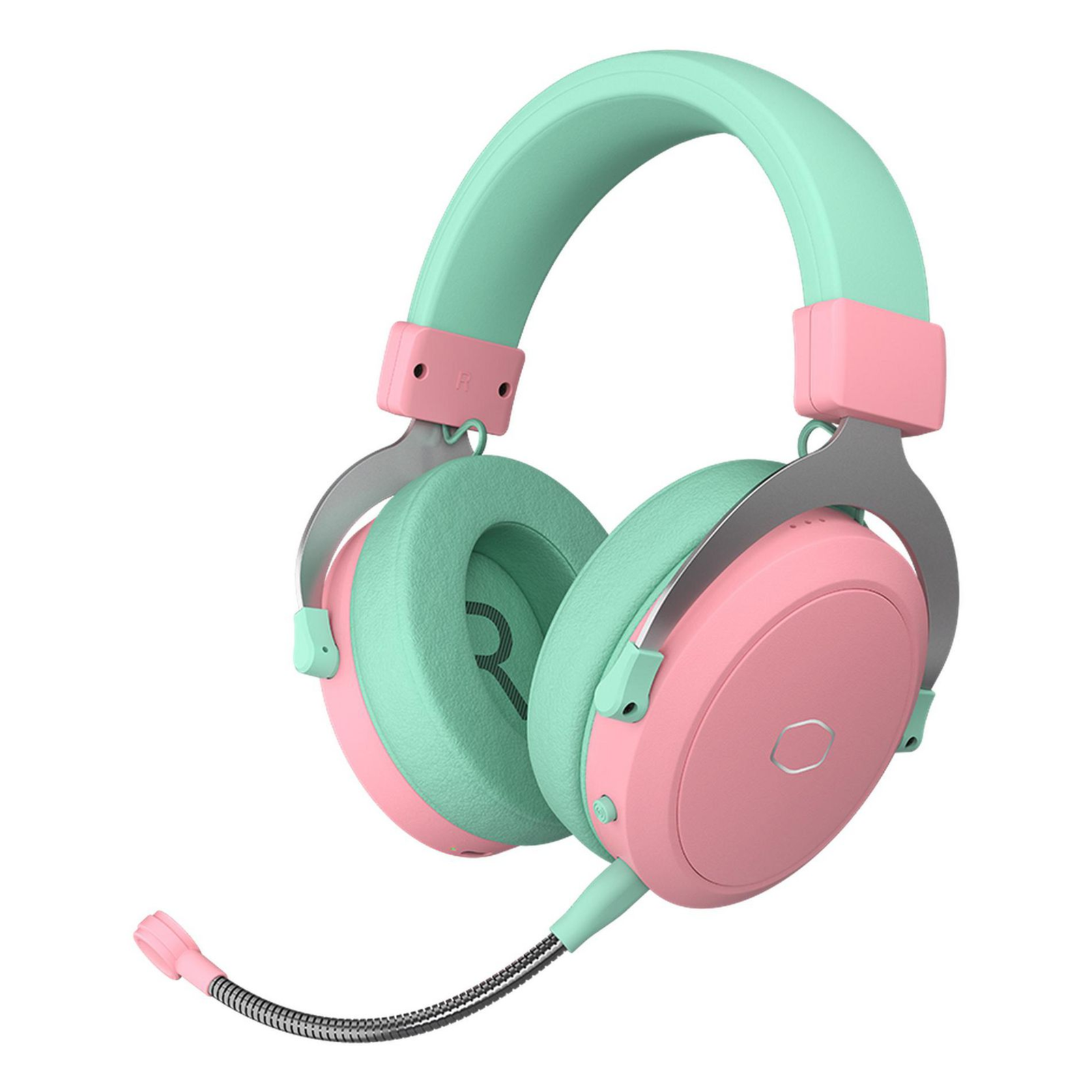 Cooler Master CH351 Wireless Gaming Headset (Pink/Green)