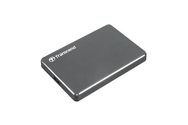 External HDD TRANSCEND StoreJet 1TB USB 3.1 Colour Iron Grey TS1TSJ25C3N