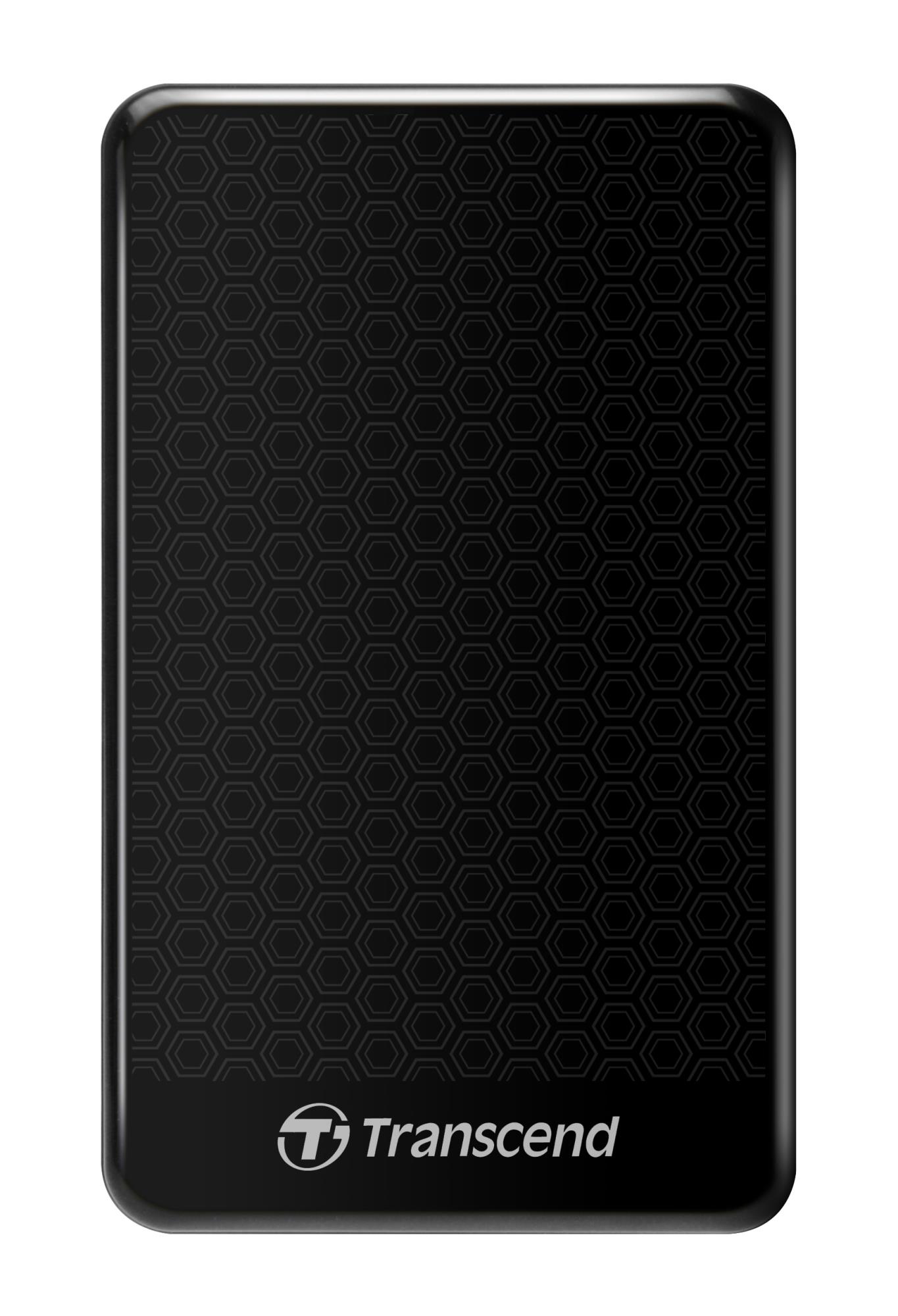 External HDD TRANSCEND StoreJet 1TB USB 3.0 Colour Black TS1TSJ25A3K