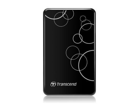 External HDD TRANSCEND StoreJet 1TB USB 3.0 Colour Black TS1TSJ25A3K