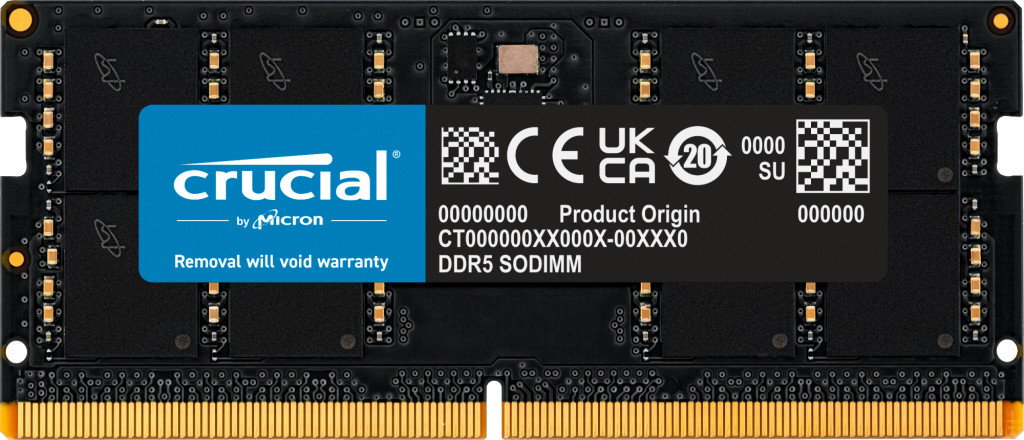 Crucial DDR5 Module 32GB SO DIMM 262-PIN 5600 MHz