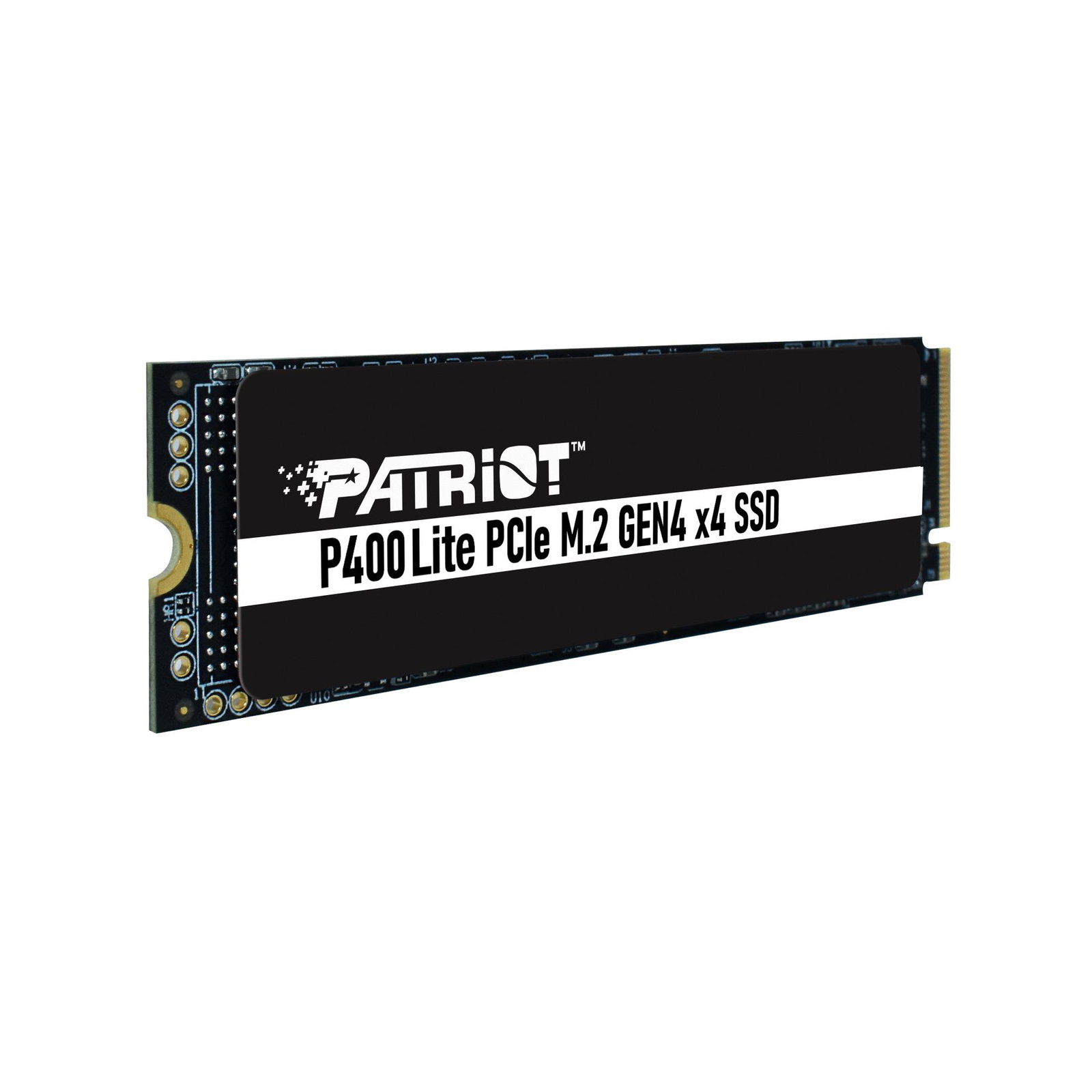 SSD PATRIOT P400 Lite 1TB M.2 PCIE NVMe Write speed 2700 MBytes/sec Read speed 3500 MBytes/sec 3.8mm P400LP1KGM28H