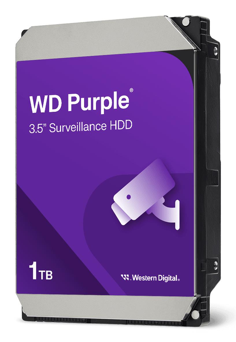 HDD WESTERN DIGITAL Purple 1TB SATA 3.0 64 MB 5400 rpm 3,5 WD11PURZ