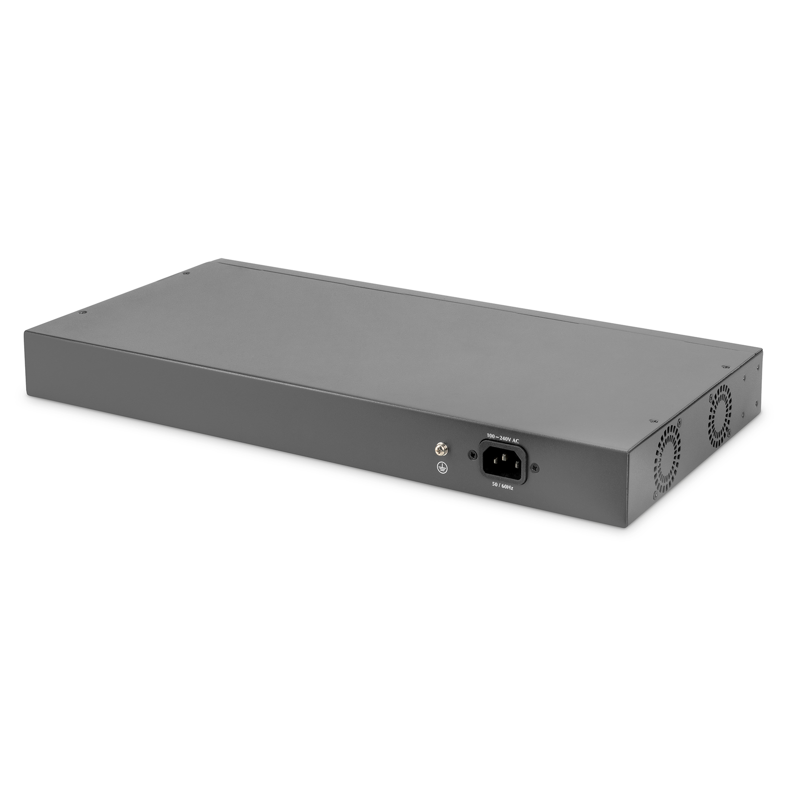 Digitus Switch 24-Port 10 100 370W PoE Unmanaged Black