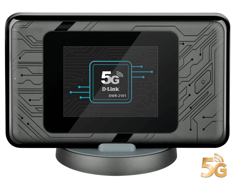 D-Link 5G Mobiler WiFi 6 router AX1800 Dual-Band 5G Bis Zu 1.6 Gbit/s 1x GbE 5260mAh-Akku