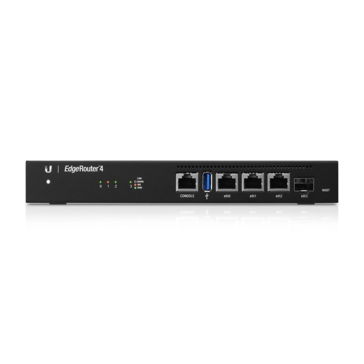 Ubiquiti Edgerouter 4-Port router 4x Gigabit-LAN Rack-Mount