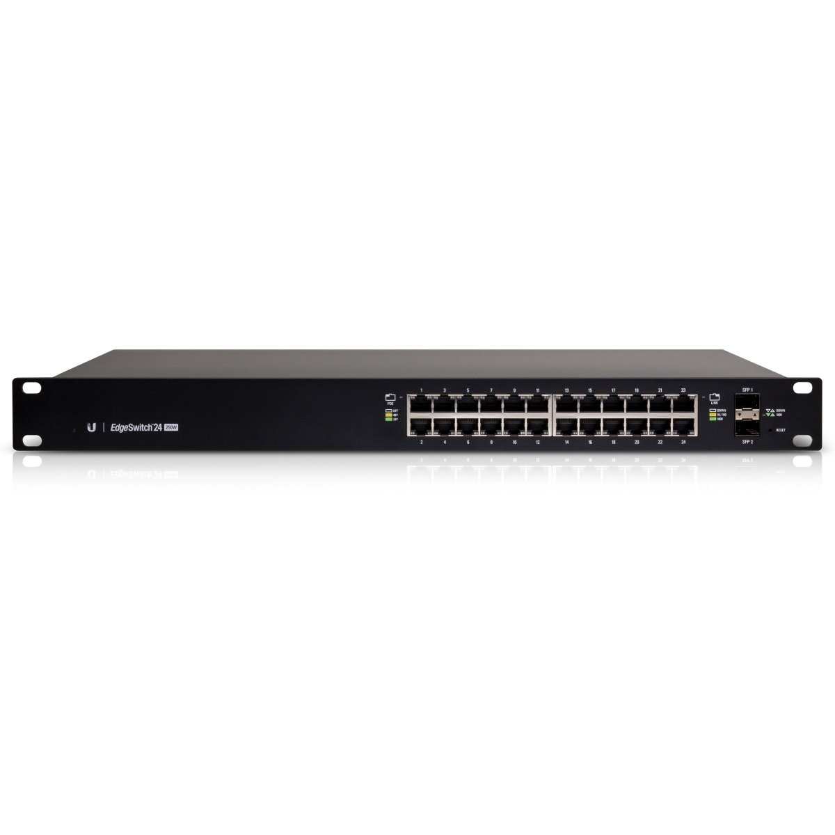 Ubiquiti ES-24-250W EdgeSwitch 24x Gigabit Ethernet PoE+- 250W- 2x SFP