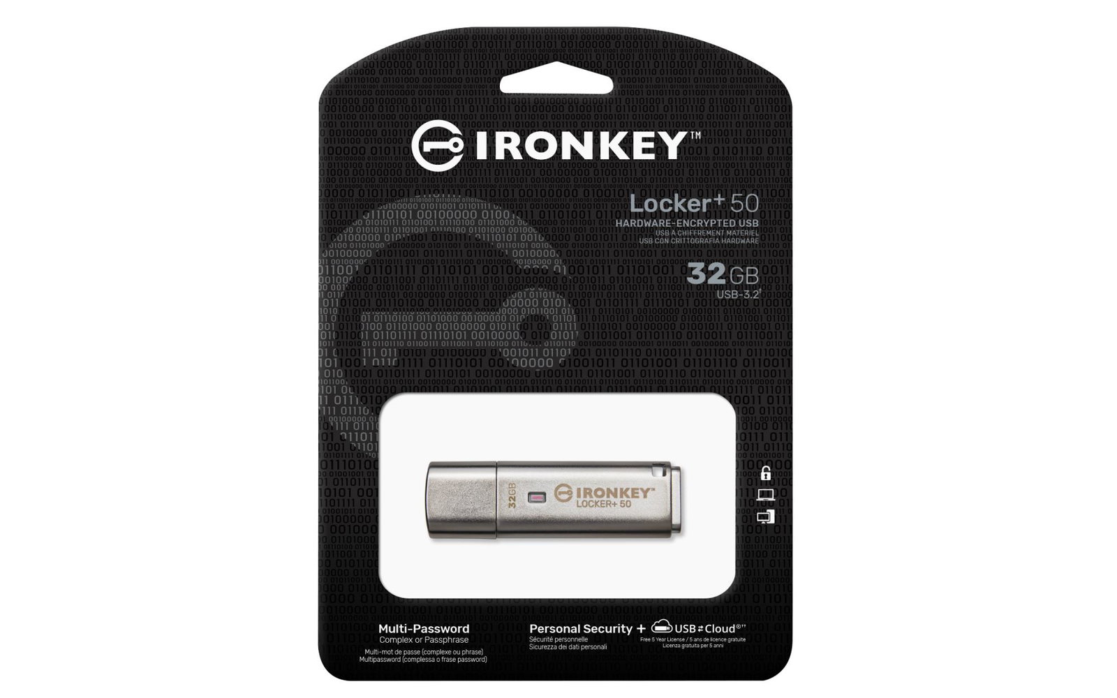 MEMORY DRIVE FLASH USB3.2 32GB/IKLP50/32GB KINGSTON