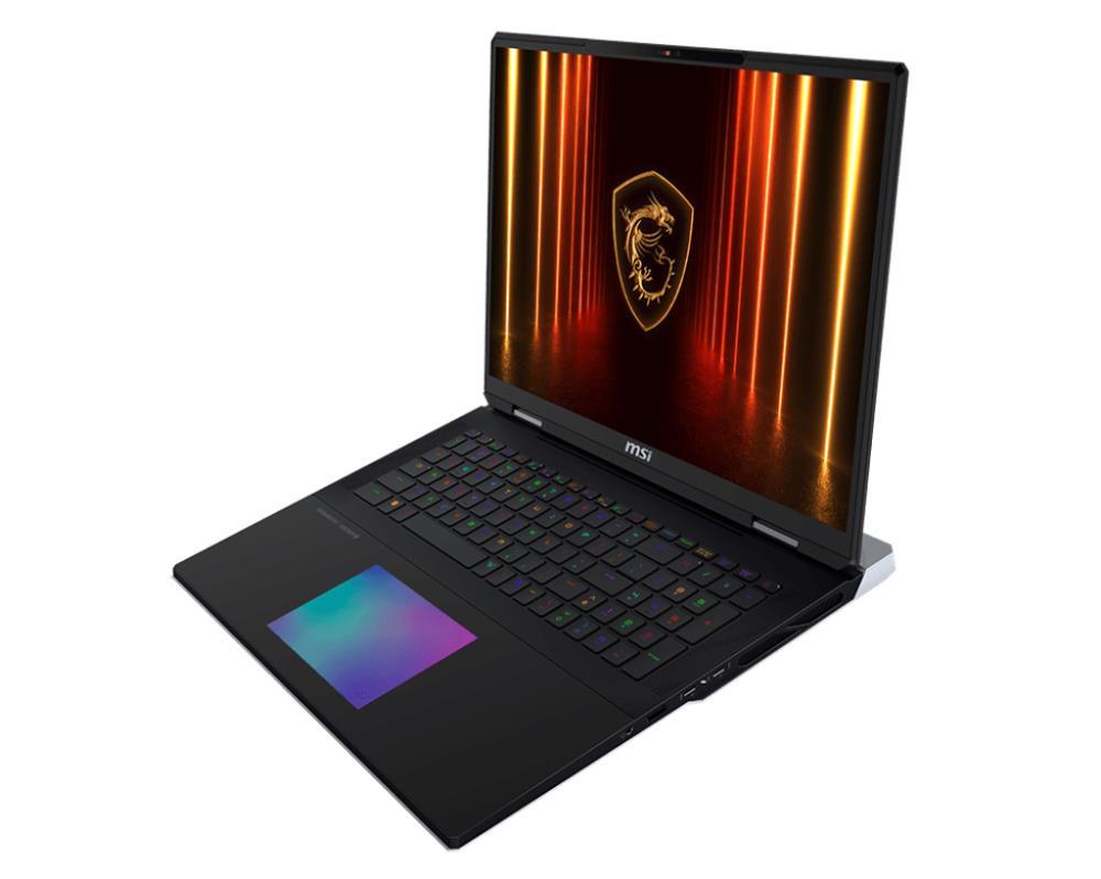 Notebook MSI Titan 18 HX AI A2XWJG CPU Core Ultra U9-285HX 2800 MHz 18 3840x2400 RAM 64GB DDR5 6400 MHz SSD 6TB NVIDIA GeForce RTX 5090 24GB ENG Card Reader SD Express Windows 11 Pro Black 3.6 kg TITAN18HXAIA2XWJG-492NL