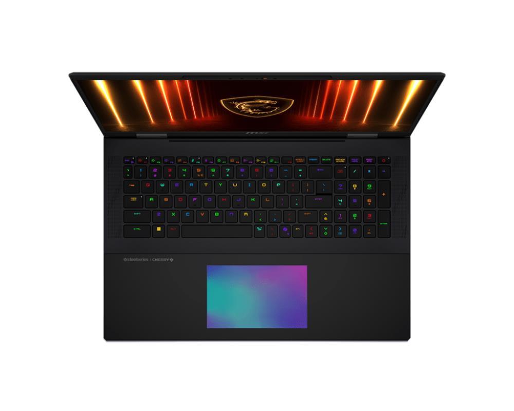Notebook MSI Titan 18 HX AI A2XWJG CPU Core Ultra U9-285HX 2800 MHz 18 3840x2400 RAM 64GB DDR5 6400 MHz SSD 6TB NVIDIA GeForce RTX 5090 24GB ENG Card Reader SD Express Windows 11 Pro Black 3.6 kg TITAN18HXAIA2XWJG-492NL