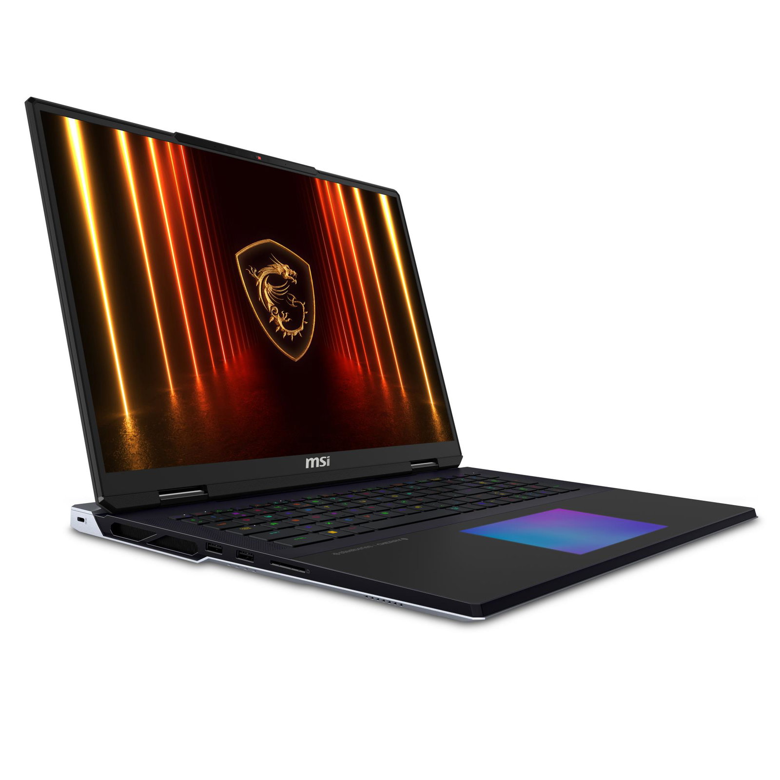 Notebook MSI Titan 18 HX AI A2XWJG CPU Core Ultra U9-285HX 2800 MHz 18 3840x2400 RAM 64GB DDR5 6400 MHz SSD 6TB NVIDIA GeForce RTX 5090 24GB ENG Card Reader SD Express Windows 11 Pro Black 3.6 kg TITAN18HXAIA2XWJG-492NL