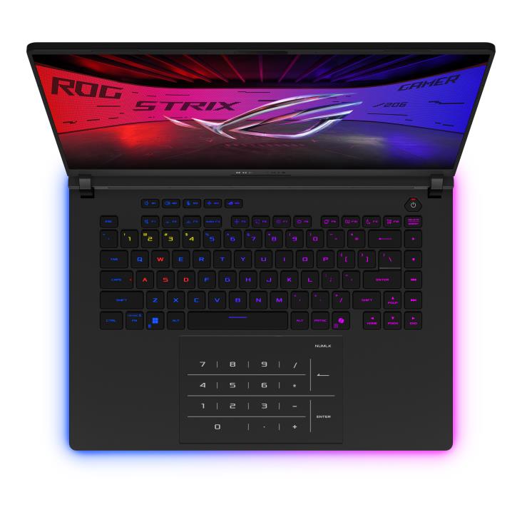 Notebook ASUS ROG Strix SCAR 16 (2025) G635LX-RW042W CPU Core Ultra U9-275HX 2700 MHz 16 2560x1600 RAM 64GB DDR5 5600 MHz SSD 1TB+1TB NVIDIA GeForce RTX 5090 24GB ENG Windows 11 Home 2.8 kg 90NR0L81-M003L0