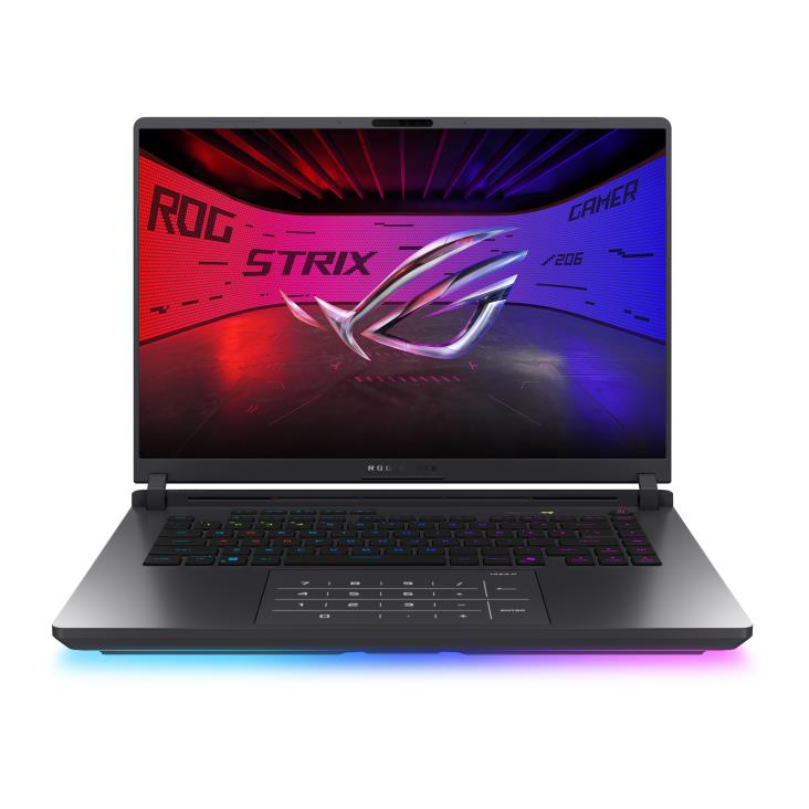Notebook ASUS ROG Strix G16 (2025) G615LW-S5075W CPU Core Ultra U9-275HX 2700 MHz 16 2560x1600 RAM 16GB DDR5 5600 MHz SSD 1TB NVIDIA GeForce RTX 5080 16GB ENG Windows 11 Home Eclipse Grey 2.65 kg 90NR0LG1-M002T0