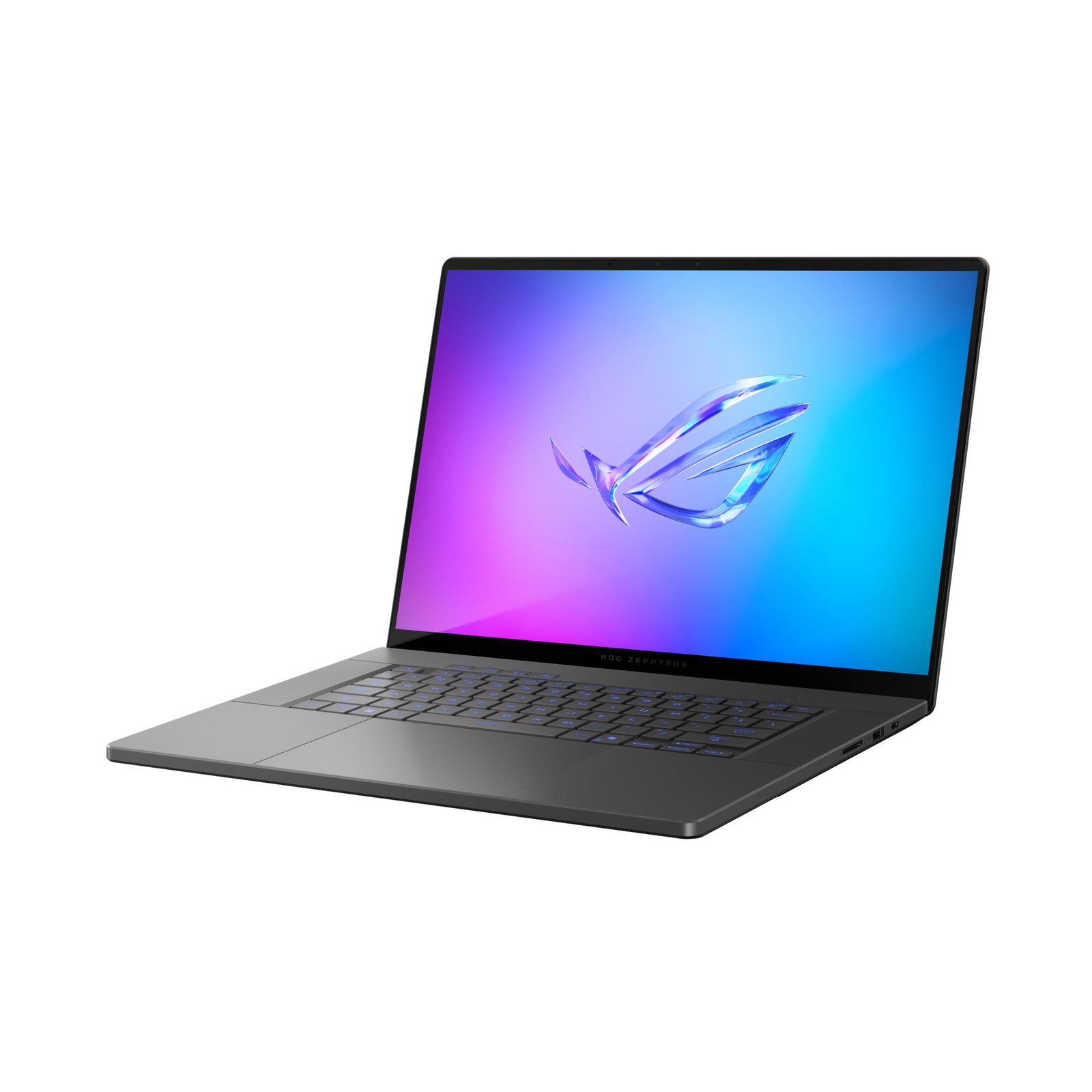 Notebook ASUS ROG Zephyrus G16 (2024) GA605 GA605KP-QR023W CPU AMD Ryzen AI 7 350 2000 MHz 16 2560x1600 RAM 32GB LPDDR5x SSD 1TB NVIDIA GeForce RTX 5070 8GB ENG Card Reader SD Windows 11 Home Grey 1.85 kg 90NR0NC1-M00110