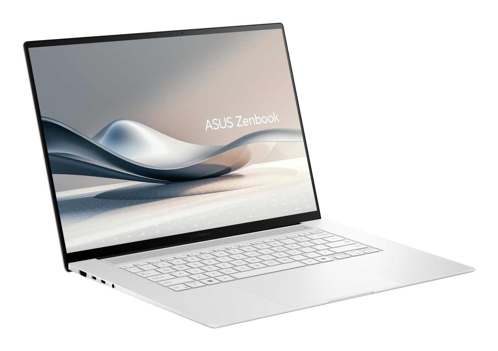 Notebook ASUS ZenBook Series UM5606WA-RK217W CPU AMD Ryzen AI 9 365 2000 MHz 16 2880x1800 RAM 24GB LPDDR5x SSD 1TB AMD Radeon 880M Graphics Integrated ENG Card Reader SD Windows 11 Home White 1.5 kg 90NB13M2-M00FV0