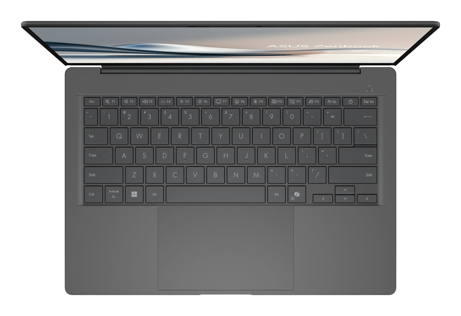 Notebook ASUS ZenBook Series UX3407RA-QD010W CPU Qualcomm Snapdragon X1E78100 3400 MHz 14 1920x1200 RAM 32GB LPDDR5x SSD 1TB Qualcomm Adreno Integrated ENG Windows 11 Home Grey 0.98 kg 90NB16G2-M001Y0