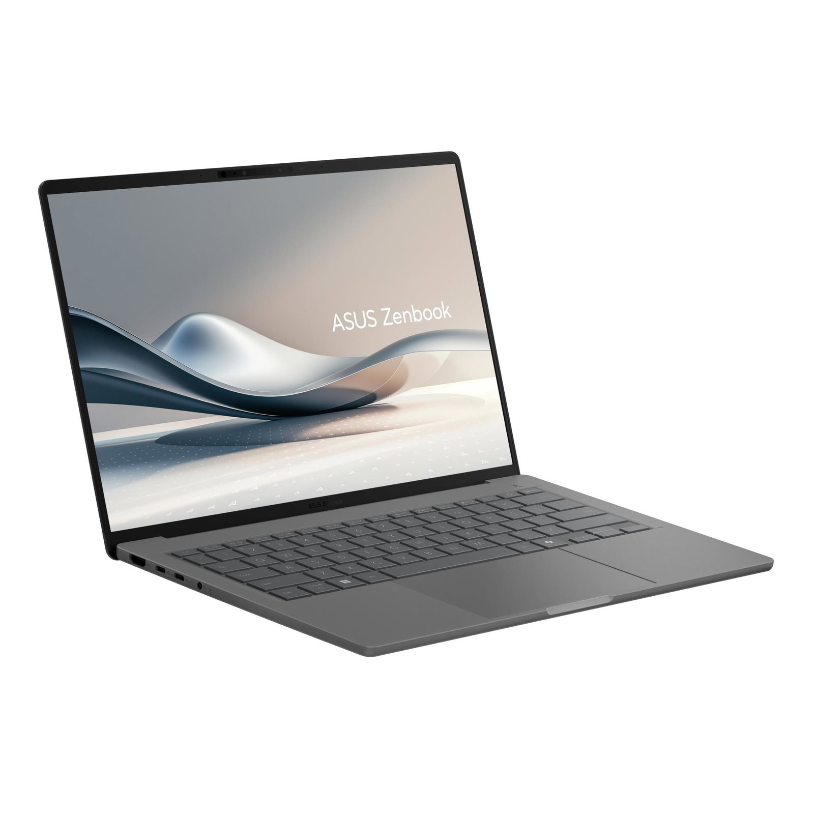 Notebook ASUS ZenBook Series UX3407RA-QD010W CPU Qualcomm Snapdragon X1E78100 3400 MHz 14 1920x1200 RAM 32GB LPDDR5x SSD 1TB Qualcomm Adreno Integrated ENG Windows 11 Home Grey 0.98 kg 90NB16G2-M001Y0