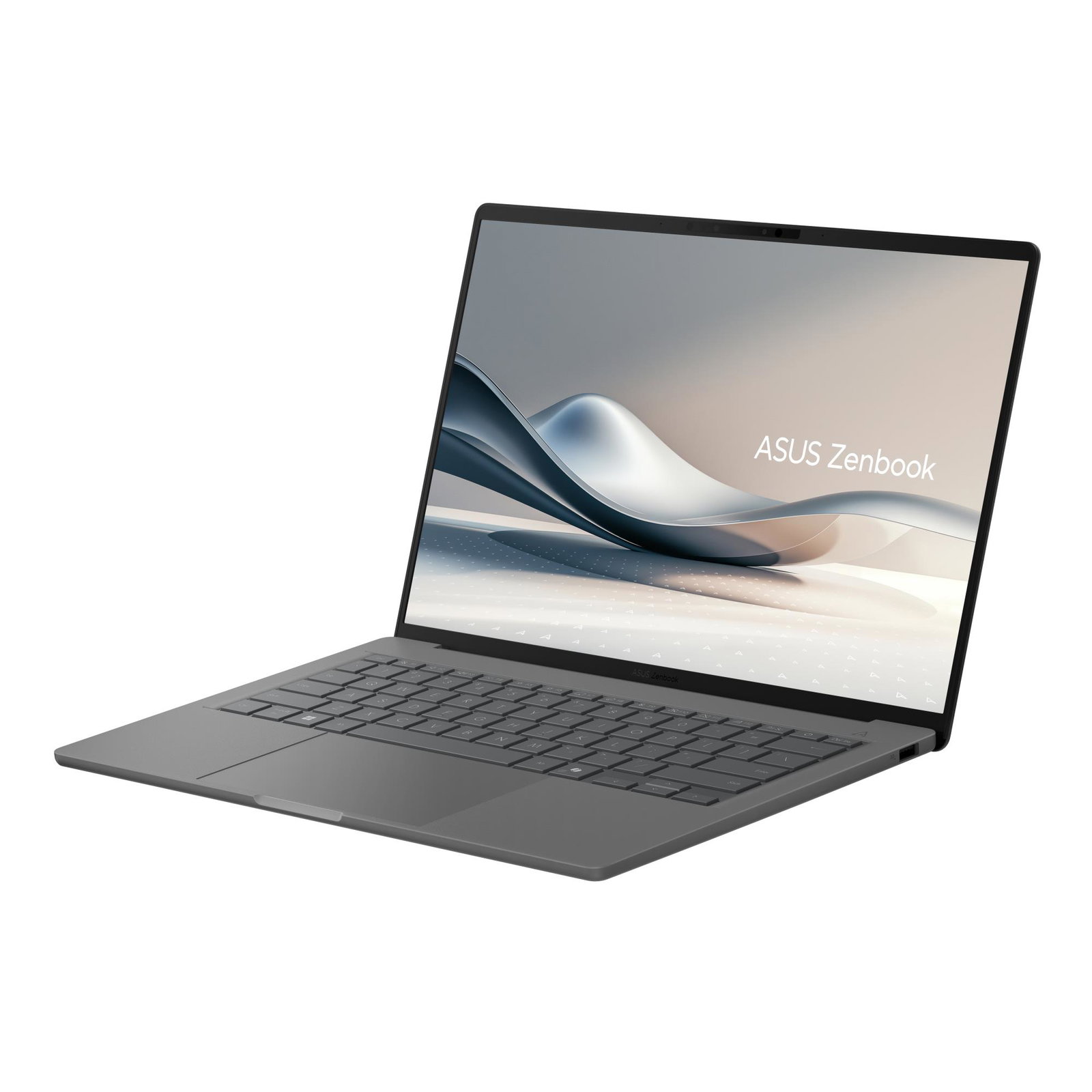 Notebook ASUS ZenBook Series UX3407RA-QD010W CPU Qualcomm Snapdragon X1E78100 3400 MHz 14 1920x1200 RAM 32GB LPDDR5x SSD 1TB Qualcomm Adreno Integrated ENG Windows 11 Home Grey 0.98 kg 90NB16G2-M001Y0