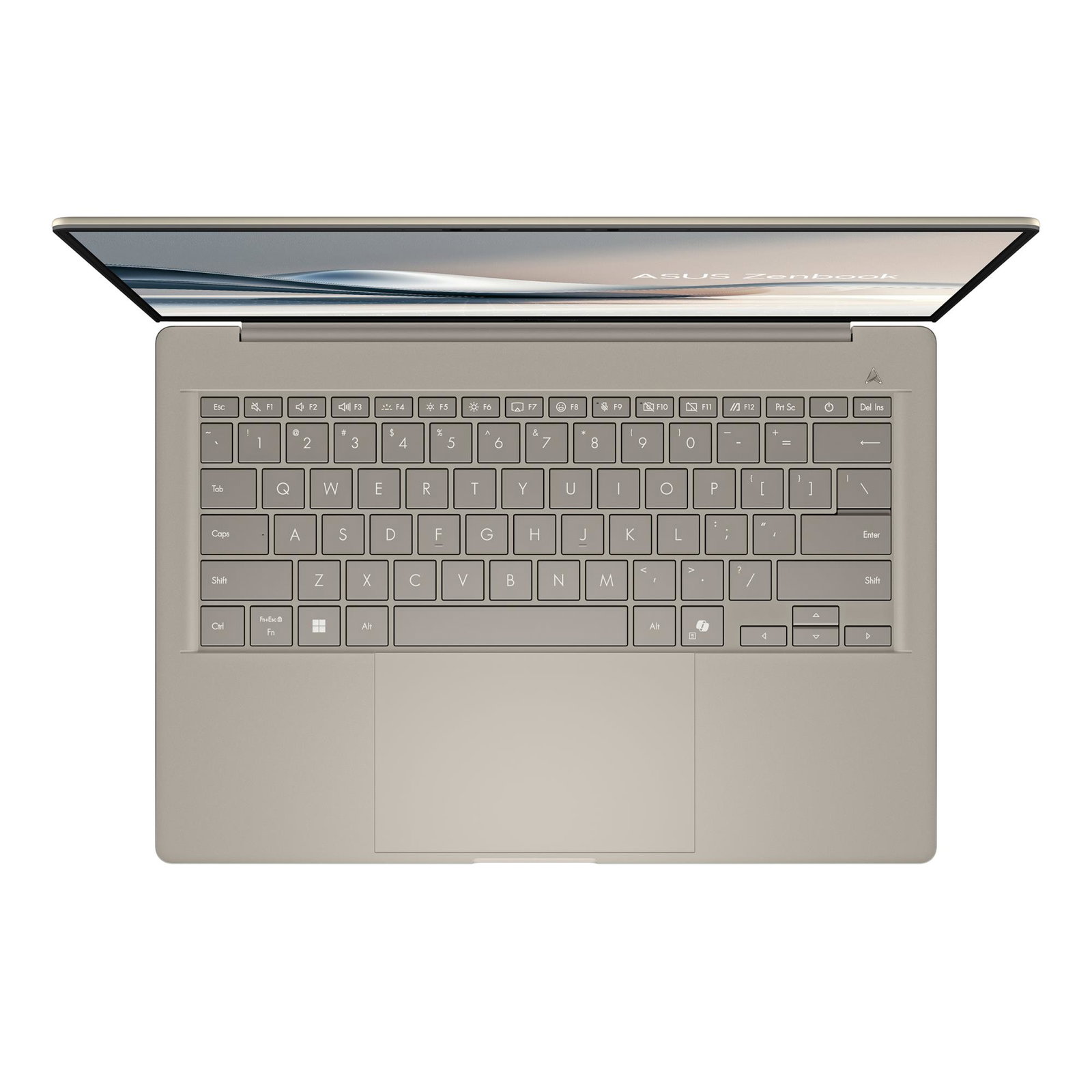 Notebook ASUS ZenBook Series UX3407QA-QD202W CPU Qualcomm Snapdragon X1-26-100 3 GHz 14 1920 x 1200 pixels RAM 16 GB LPDDR5x-SDRAM SSD 512 GB Discrete graphics Not available On-board graphics Yes OS installed Windows 11 Home Colour Beige Weight 980 g 90NB1501-M00E30
