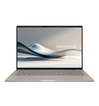 Notebook ASUS ZenBook Series UX3407QA-QD202W CPU Qualcomm Snapdragon X1-26-100 3 GHz 14 1920 x 1200 pixels RAM 16 GB LPDDR5x-SDRAM SSD 512 GB Discrete graphics Not available On-board graphics Yes OS installed Windows 11 Home Colour Beige Weight 980 g 90NB1501-M00E30