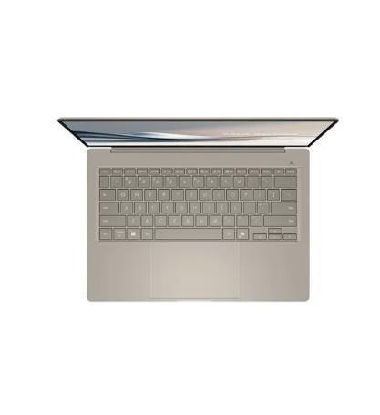 Notebook ASUS ZenBook Series UX3407QA-QD202W CPU Qualcomm Snapdragon X1-26-100 3 GHz 14 1920 x 1200 pixels RAM 16 GB LPDDR5x-SDRAM SSD 512 GB Discrete graphics Not available On-board graphics Yes OS installed Windows 11 Home Colour Beige Weight 980 g 90NB1501-M00E30