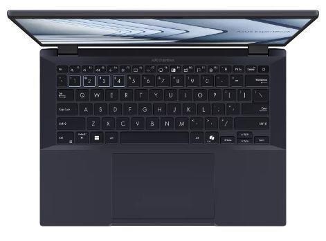 Notebook ASUS ExpertBook B3404CMA-QN1624X CPU Core Ultra u5-125H 1200 MHz 14 2560x1600 RAM 16GB DDR5 SSD 512GB Intel Graphics Integrated ENG Windows 11 Pro Black 1.57 kg 90NX0711-M01Y70