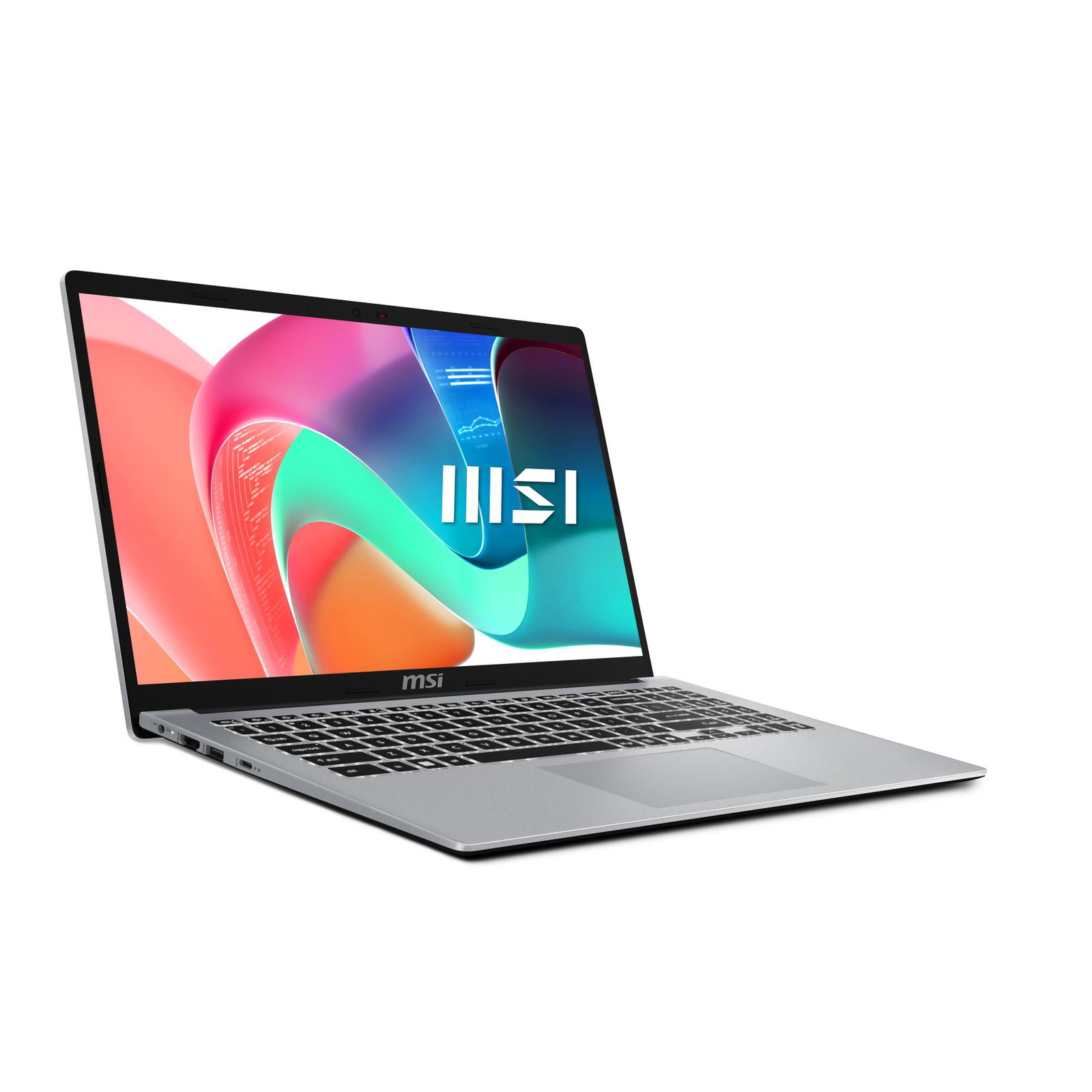 Notebook MSI Modern 15 F13MG CPU Core i5 i5-1334U 1300 MHz 15.6 1920x1080 RAM 16GB DDR4 SSD 512GB Intel Iris Xe graphics Integrated ENG Card Reader Micro SD Windows 11 Home Silver 1.7 kg MODERN15F13MG-430NL