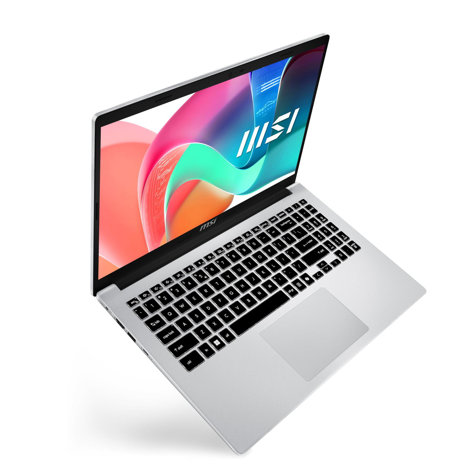 Notebook MSI Modern 15 F13MG CPU Core i5 i5-1334U 1300 MHz 15.6 1920x1080 RAM 16GB DDR4 SSD 512GB Intel Iris Xe graphics Integrated ENG Card Reader Micro SD Windows 11 Home Silver 1.7 kg MODERN15F13MG-430NL