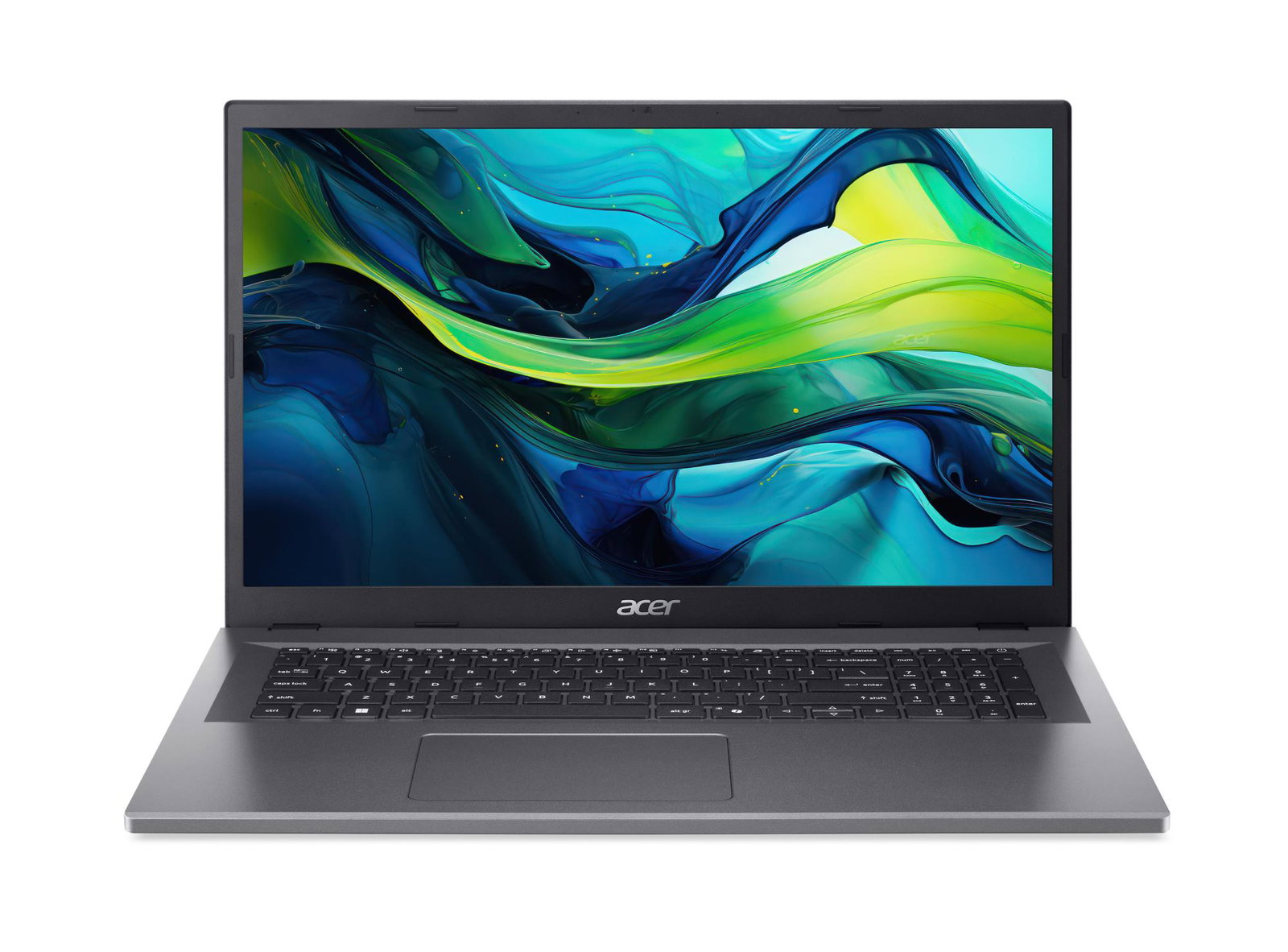 Notebook ACER Aspire Go 17 CPU Intel Core 3 N355 1.9 GHz 17.3 1920 x 1080 pixels RAM 16 GB LPDDR5-SDRAM SSD 512 GB Discrete graphics Not available On-board graphics Yes Keyboard language English OS installed Windows 11 Home Colour Grey Weight 2.035 kg NX.J45EL.003