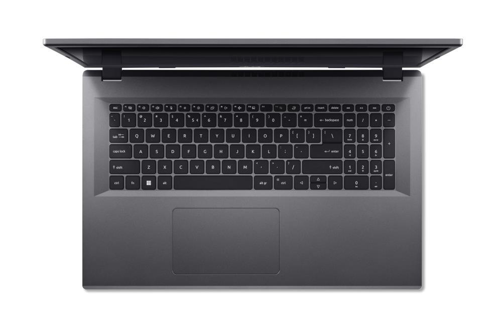 Notebook ACER Aspire Go 17 CPU Intel Core 3 N355 1.9 GHz 17.3 1920 x 1080 pixels RAM 16 GB LPDDR5-SDRAM SSD 512 GB Discrete graphics Not available On-board graphics Yes Keyboard language English OS installed Windows 11 Home Colour Grey Weight 2.035 kg NX.J45EL.003