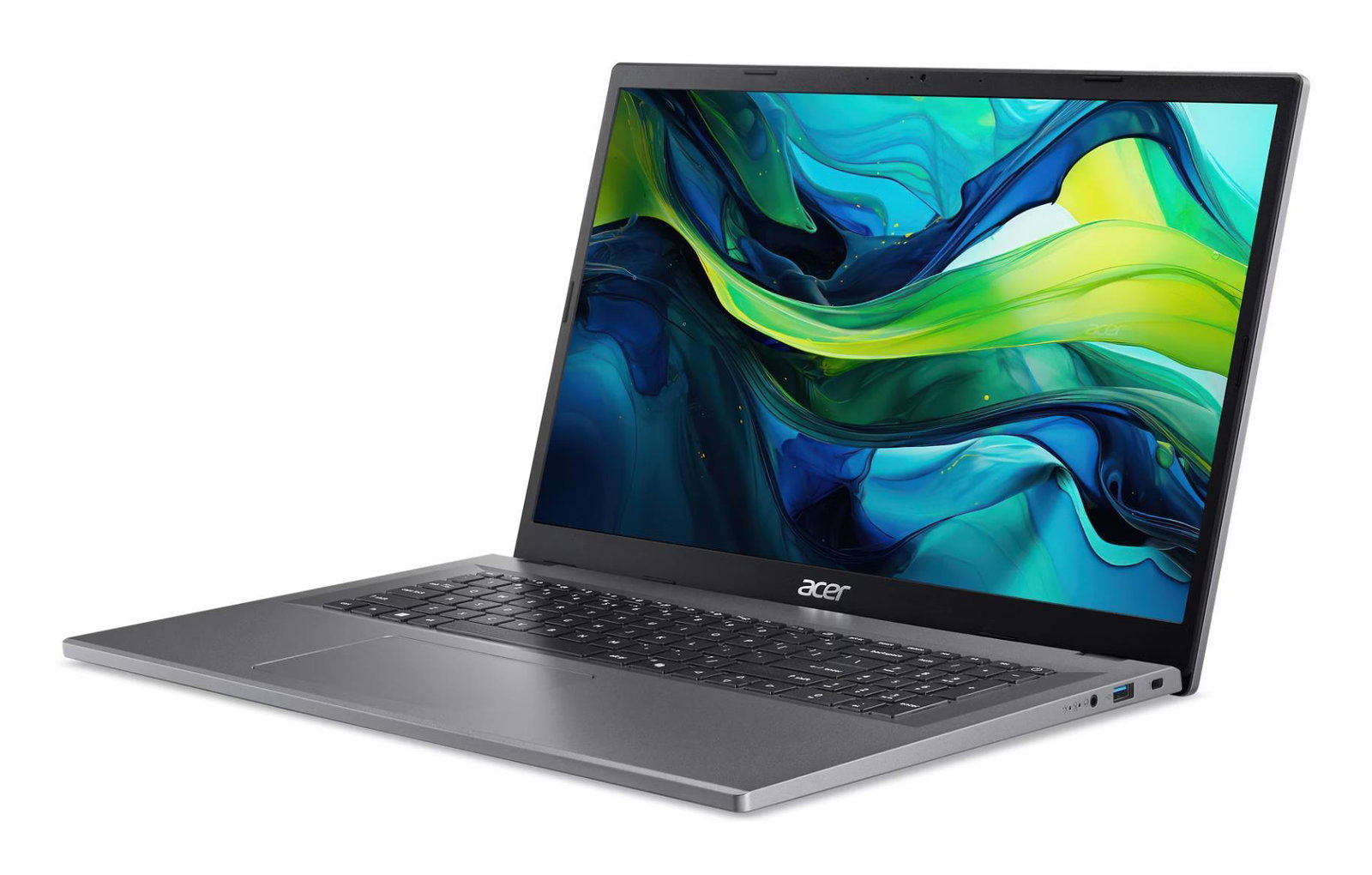 Notebook ACER Aspire Go 17 CPU Intel Core 3 N355 1.9 GHz 17.3 1920 x 1080 pixels RAM 16 GB LPDDR5-SDRAM SSD 512 GB Discrete graphics Not available On-board graphics Yes Keyboard language English OS installed Windows 11 Home Colour Grey Weight 2.035 kg NX.J45EL.003