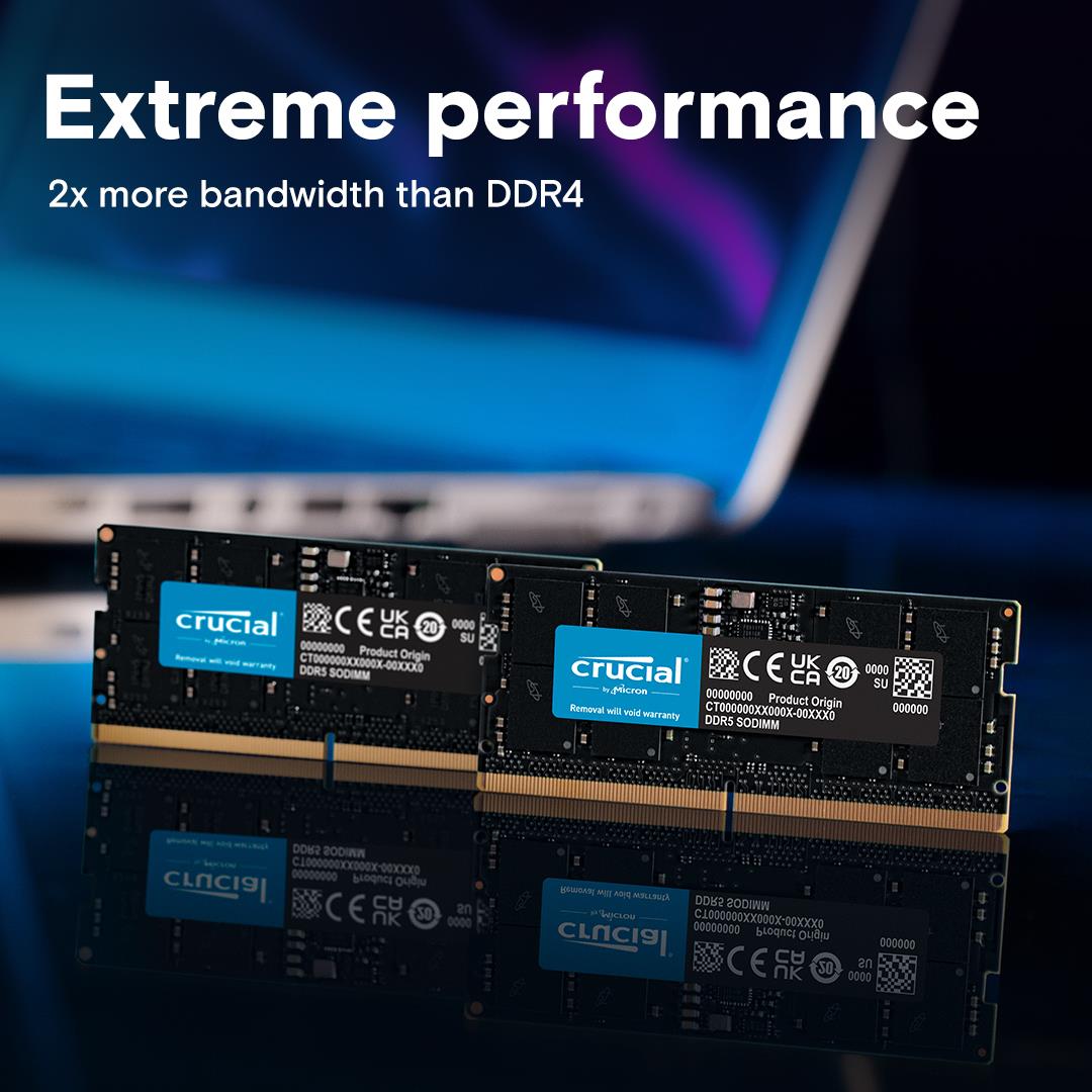 NB MEMORY 64GB DDR5-5600/SO CT64G56C46S5 CRUCIAL