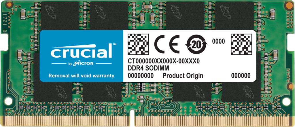 NB MEMORY 16GB PC25600 DDR4/SO CT16G4SFRA32A CRUCIAL