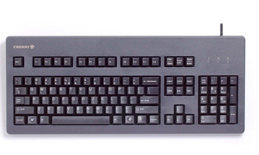 Cherry TAS G80-3000 Corded DE-Layout Black BLUE Switch