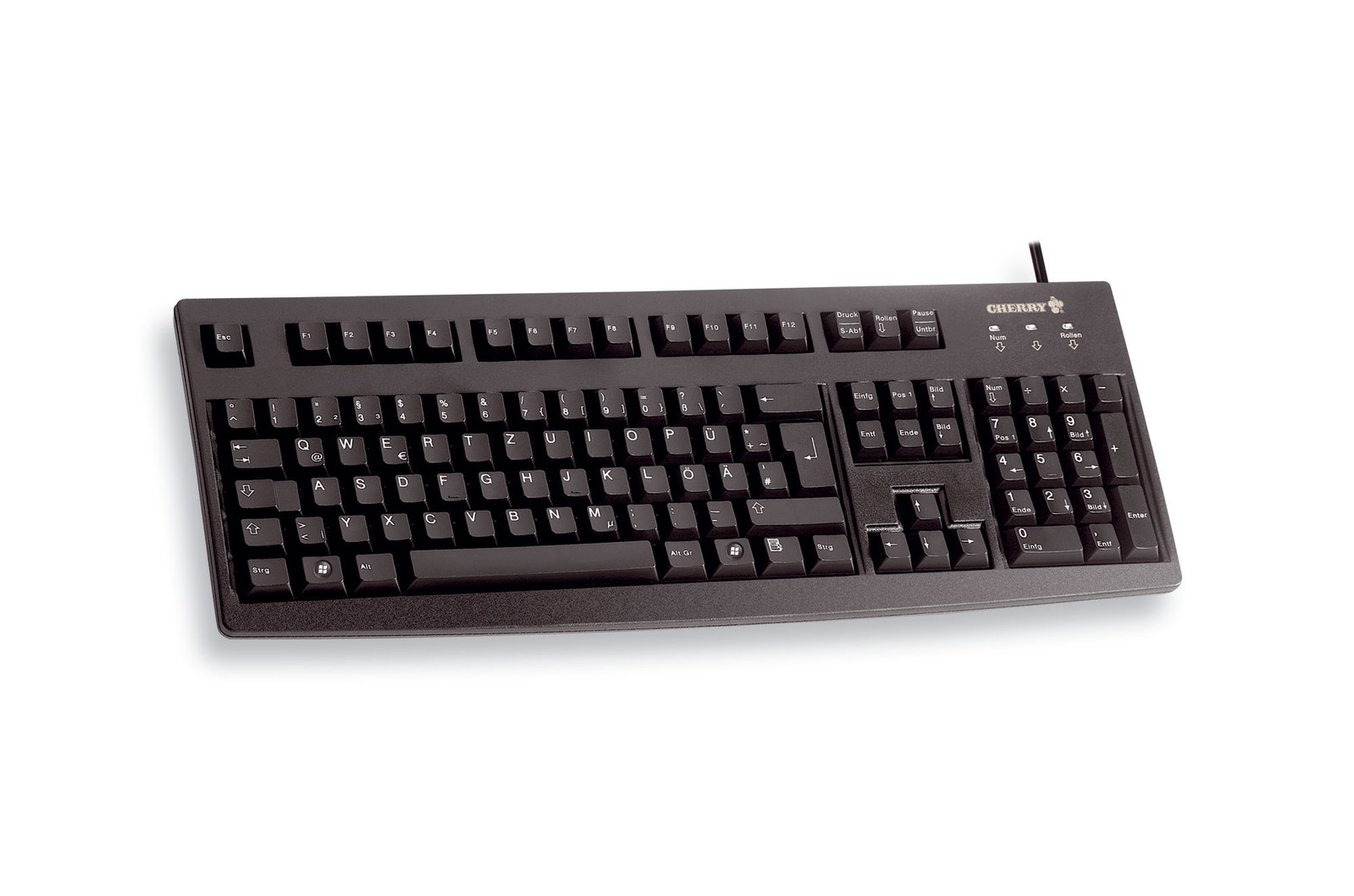 Cherry G83-6105 LUNDE-2 USB Black QWERTZ EN