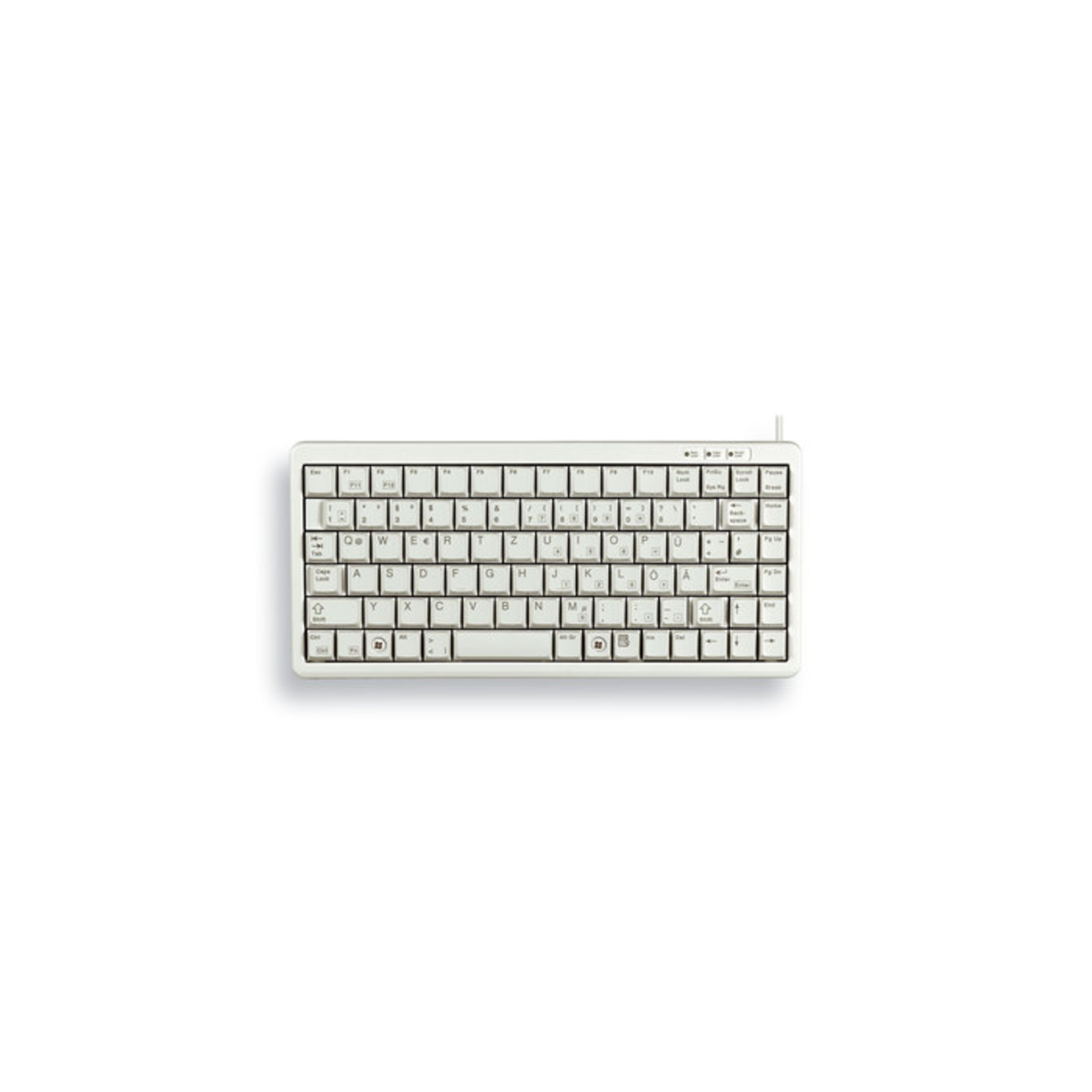 CHERRY G84-4100 keyboard Universal USB QWERTZ German Grey