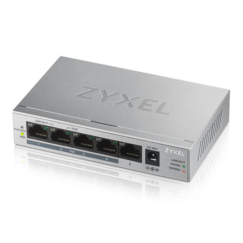 Zyxel GS1005HP Switch 5 Porte Unmanaged