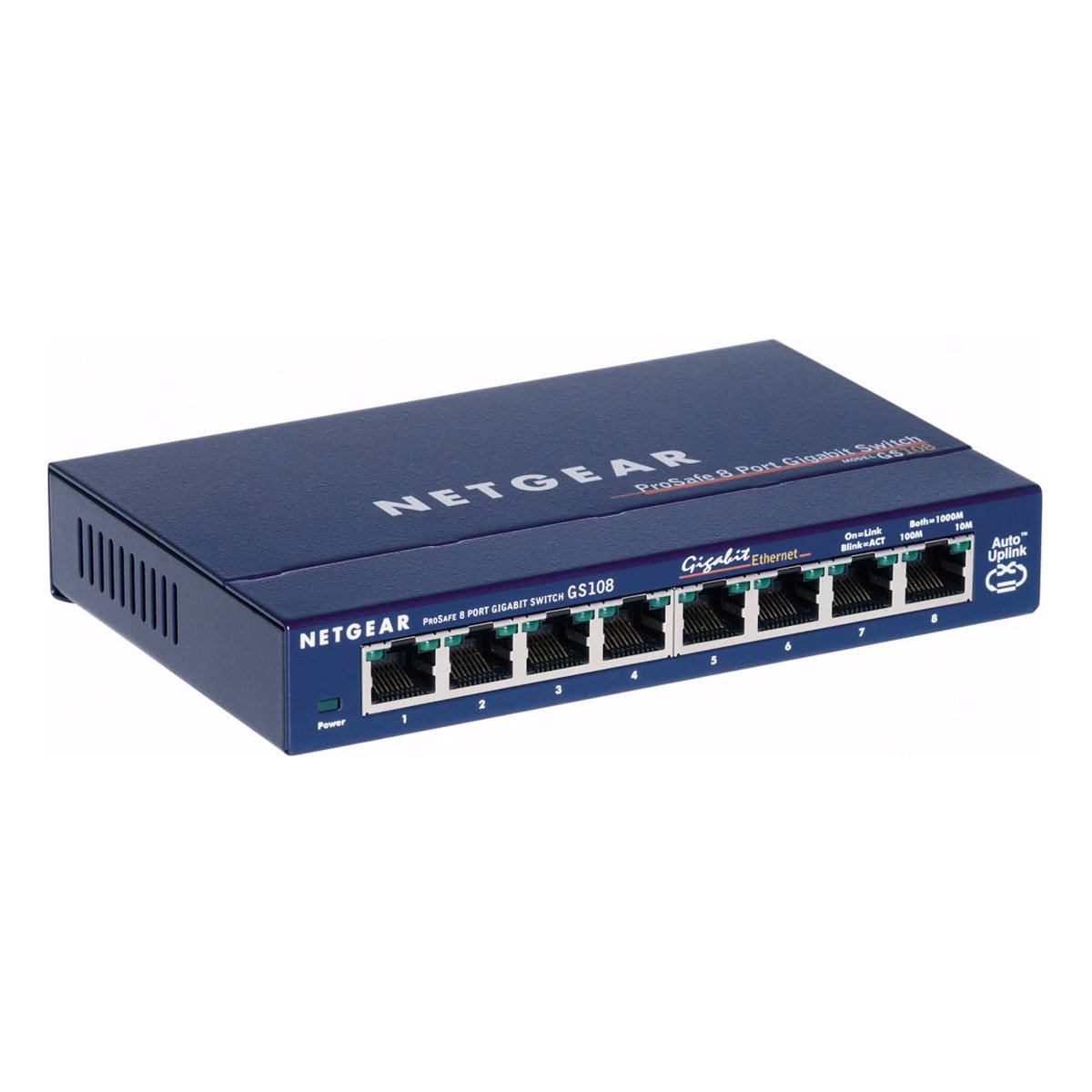 NETGEAR GS108 Switch 8-Ports Gigabit