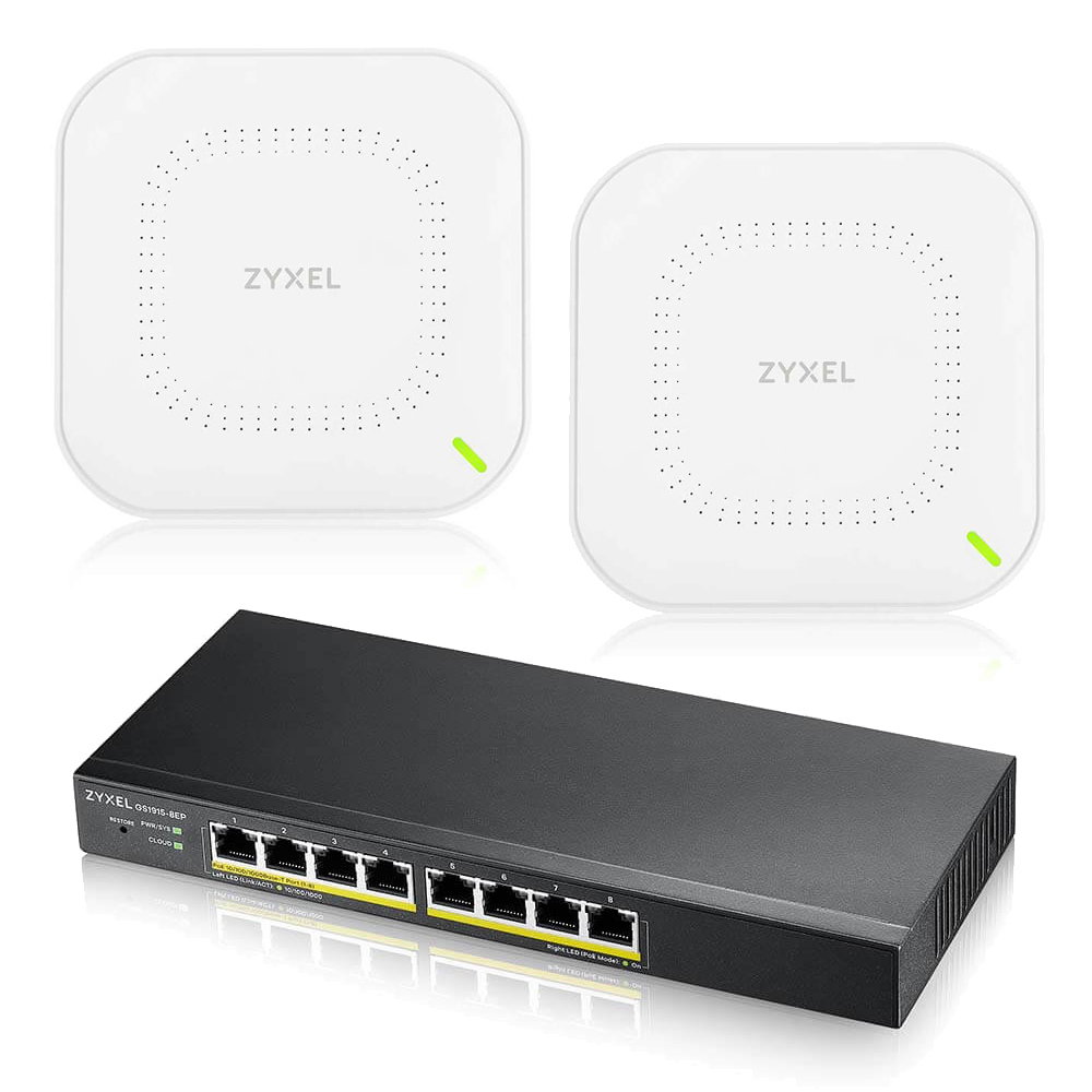Zyxel GS1915-8EP Managed L2 Gigabit Ethernet (10/100/1000) Power over Ethernet (PoE) Black