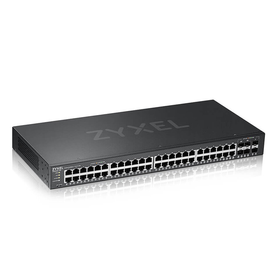 Zyxel Switch 50x GE GS2220-50 44Port+ 4xSFP Rj45+ 2xSFP