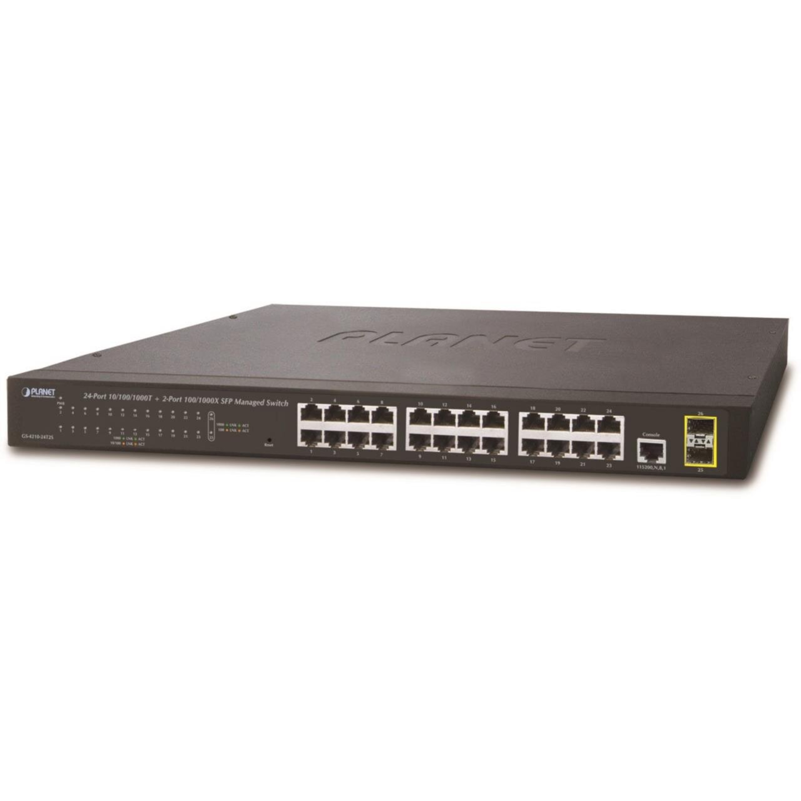 PLANET 24-Port Layer 2 Managed Gigabit Ethernet Switch +