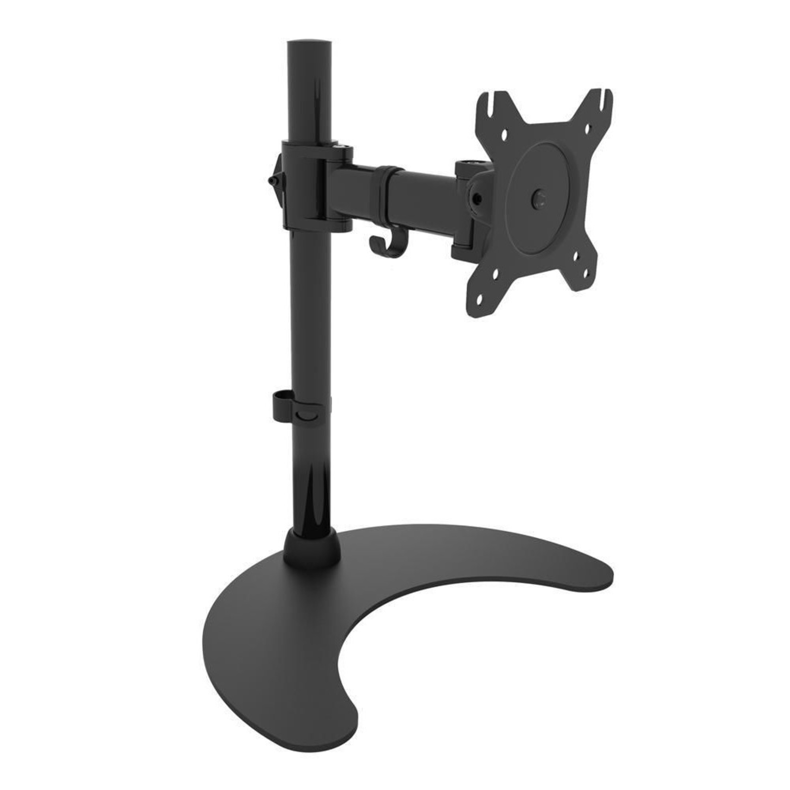 Techly Stand for LCD Display Black Screen Size 33-68.6 Cm (13inch-27inch)