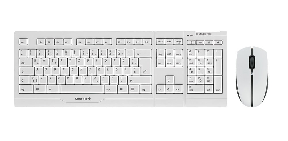 Cherry B.UNLIMITED 3.0 RF WIRELESS GERMAN GREY