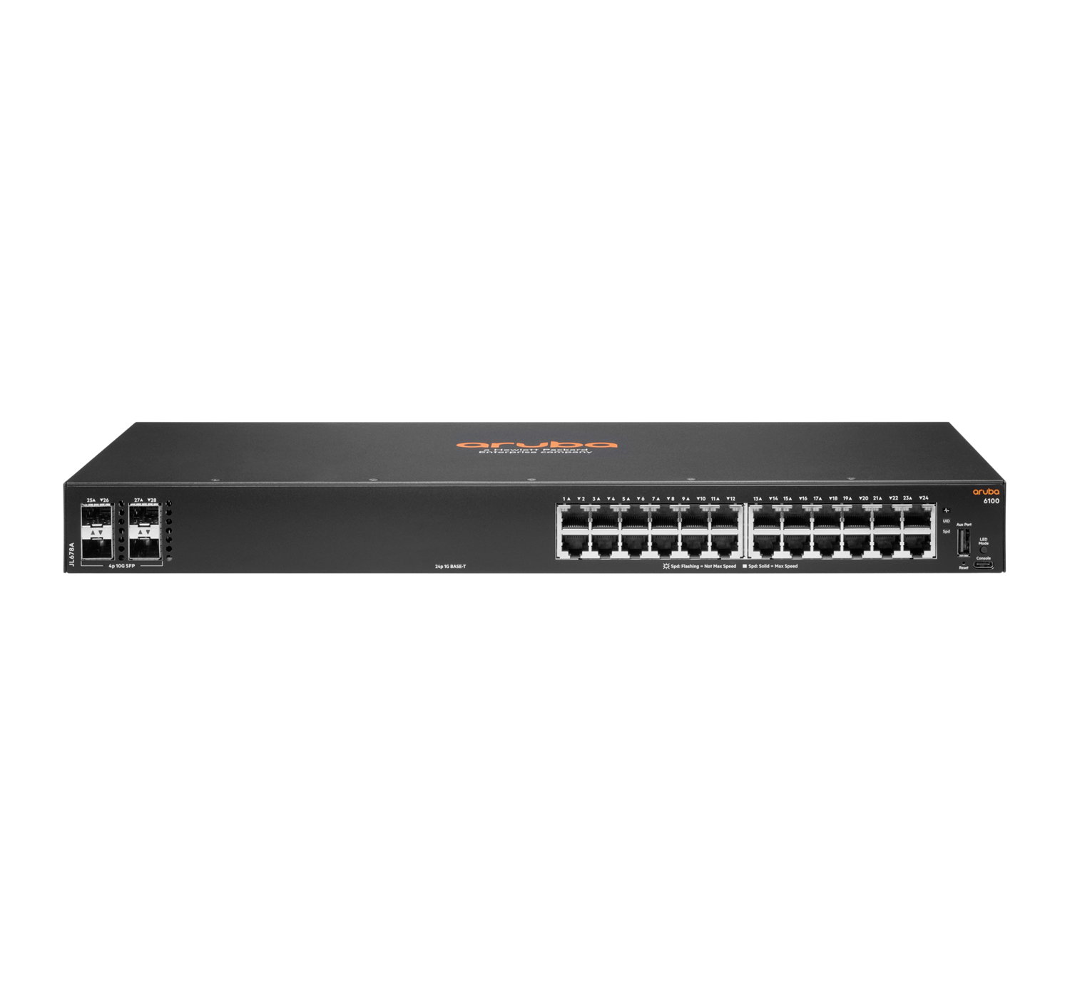 HPE Aruba 6100 24G 4SFP+ Switch Switch Managed