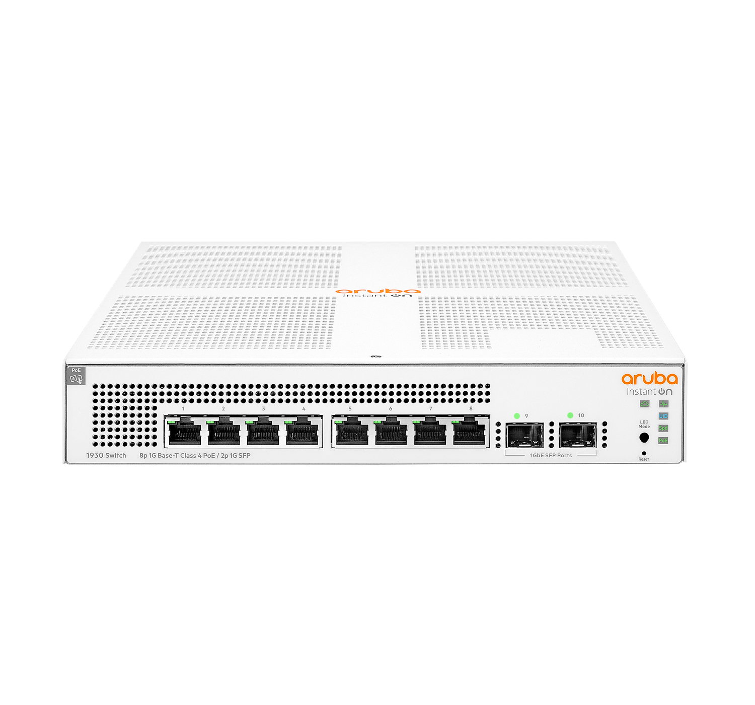 HPE Aruba Instant on 1930 8G Class4 2SFP 124W Switch L2+ Managed