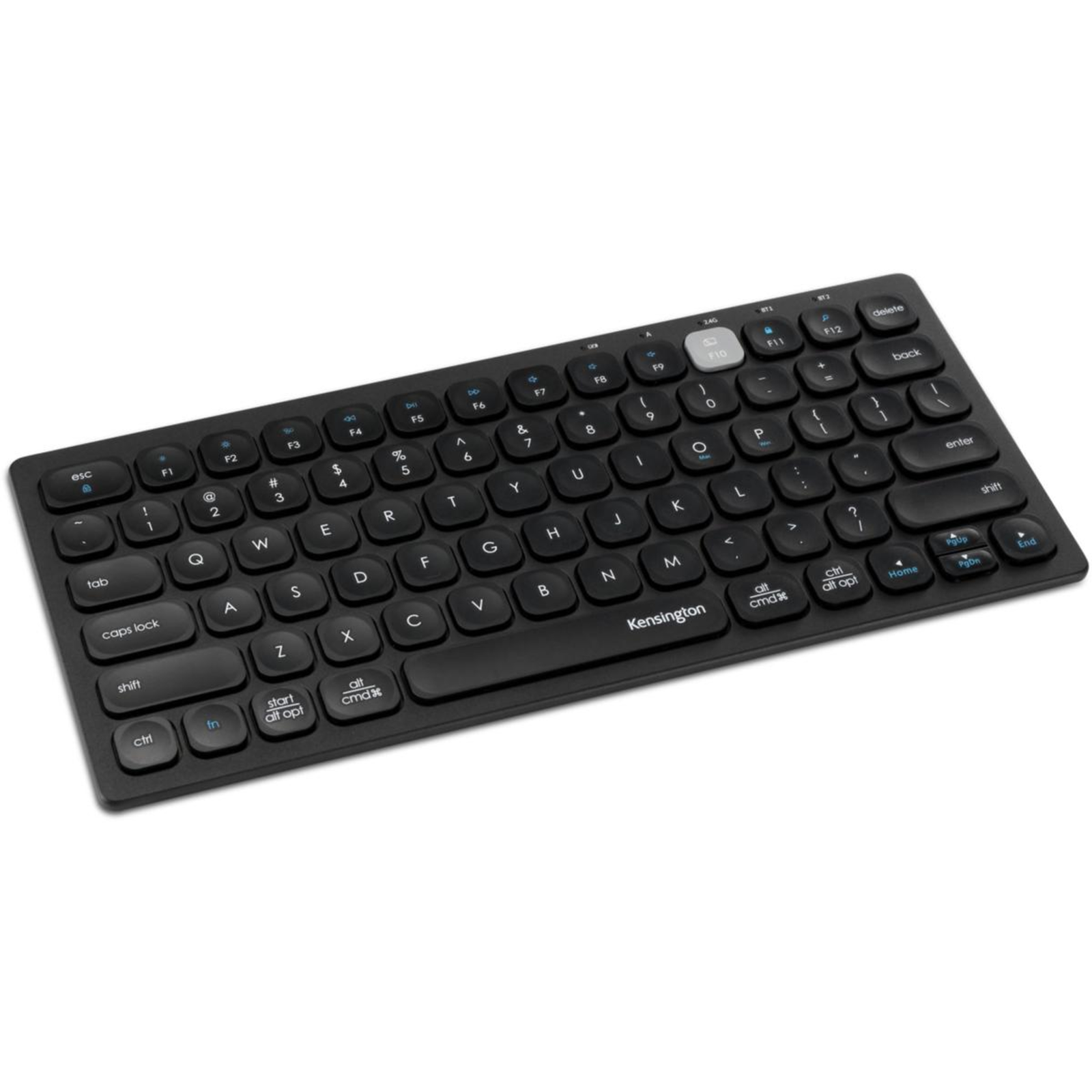 Kensington K75502DE keyboard Universal Bluetooth QWERTY German Black
