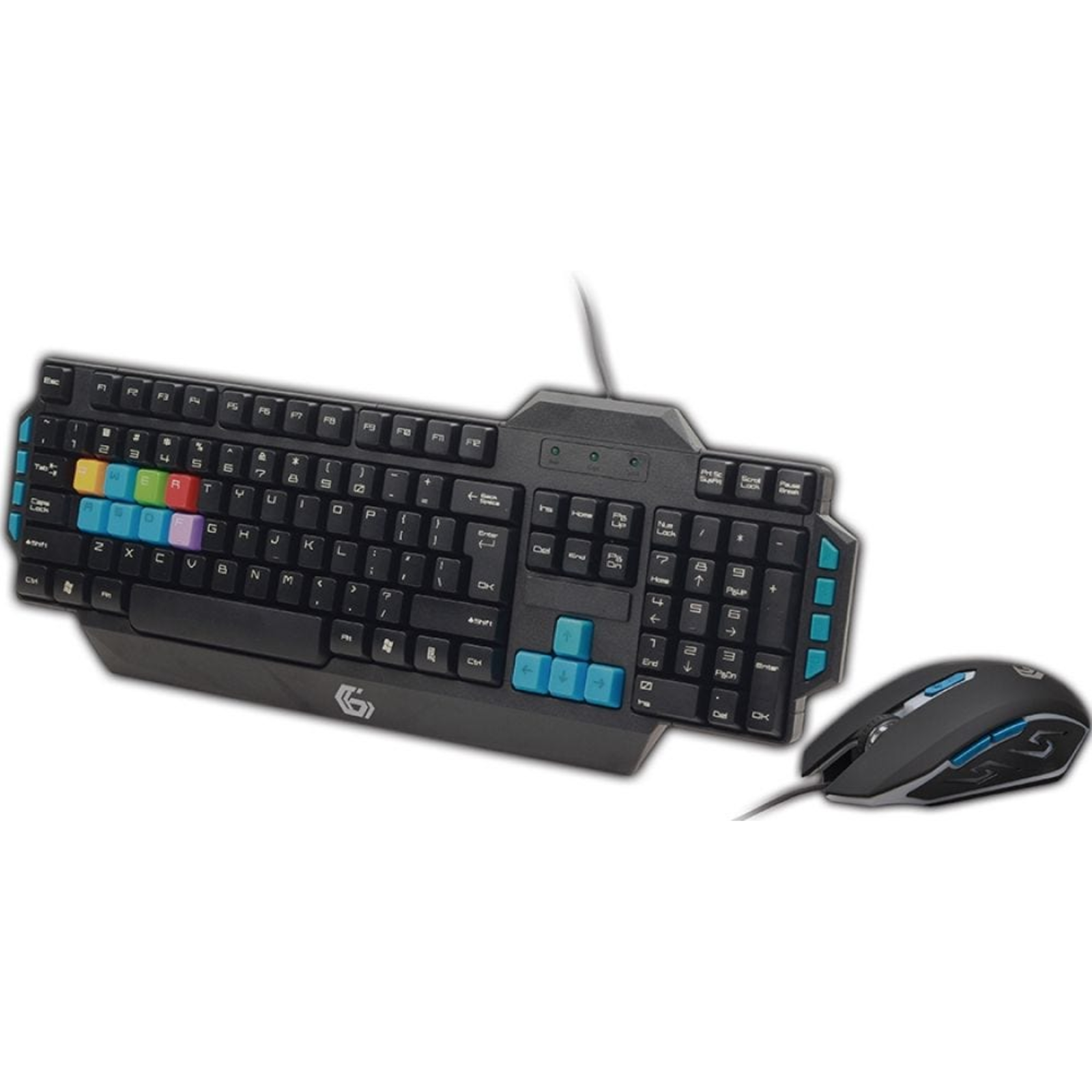 Gembird KBS-UMG-01 Keyboard And Mouse Set Gaming QWERTZ