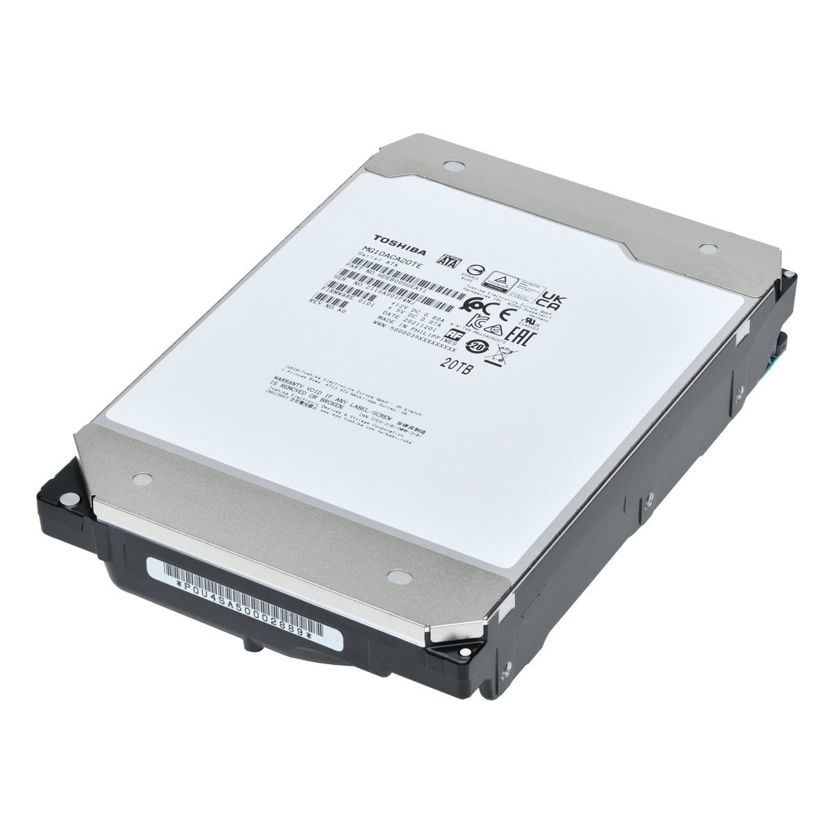 Toshiba Cloud-Scale Capacity MG10ACA 20TB 3.5 Inch SATAcmR Internal HDD
