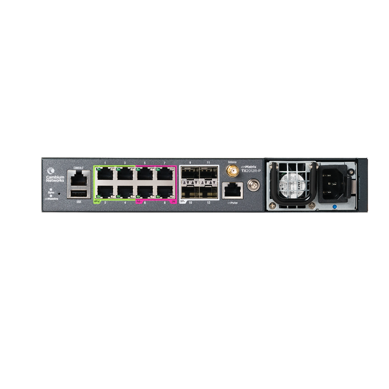 Cambium Network CnMatrix TX 2012R-P Ethernet PoE Switch
