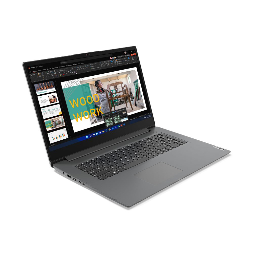 Lenovo V V17 G4 IRU Intel Core i5 i5-13420H Laptop 43.9 cm (17.3) Full HD 16 GB DDR4-SDRAM 512 GB SSD Wi-Fi 6 (802.11ax) Windows 11 Pro Grey